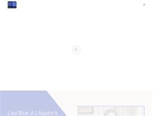 Tablet Screenshot of baronandblue.com